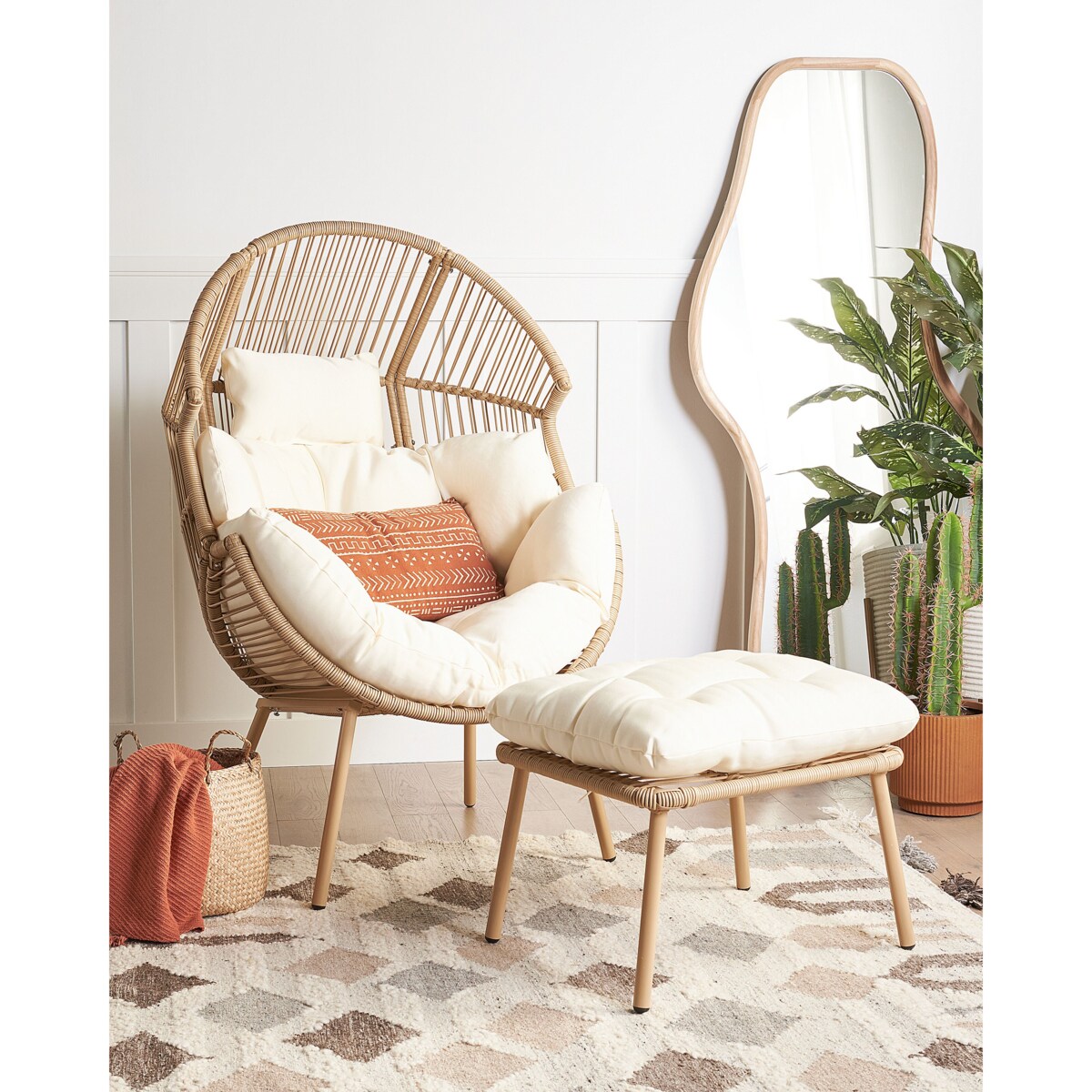 Krzesło ogrodowe Naturalny MURANO