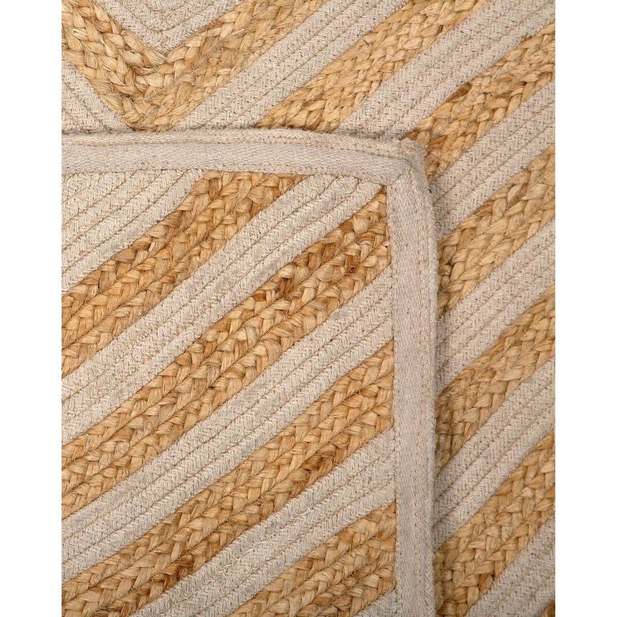 Dywan bawełniany 140 x 200 cm beżowy PIRLI