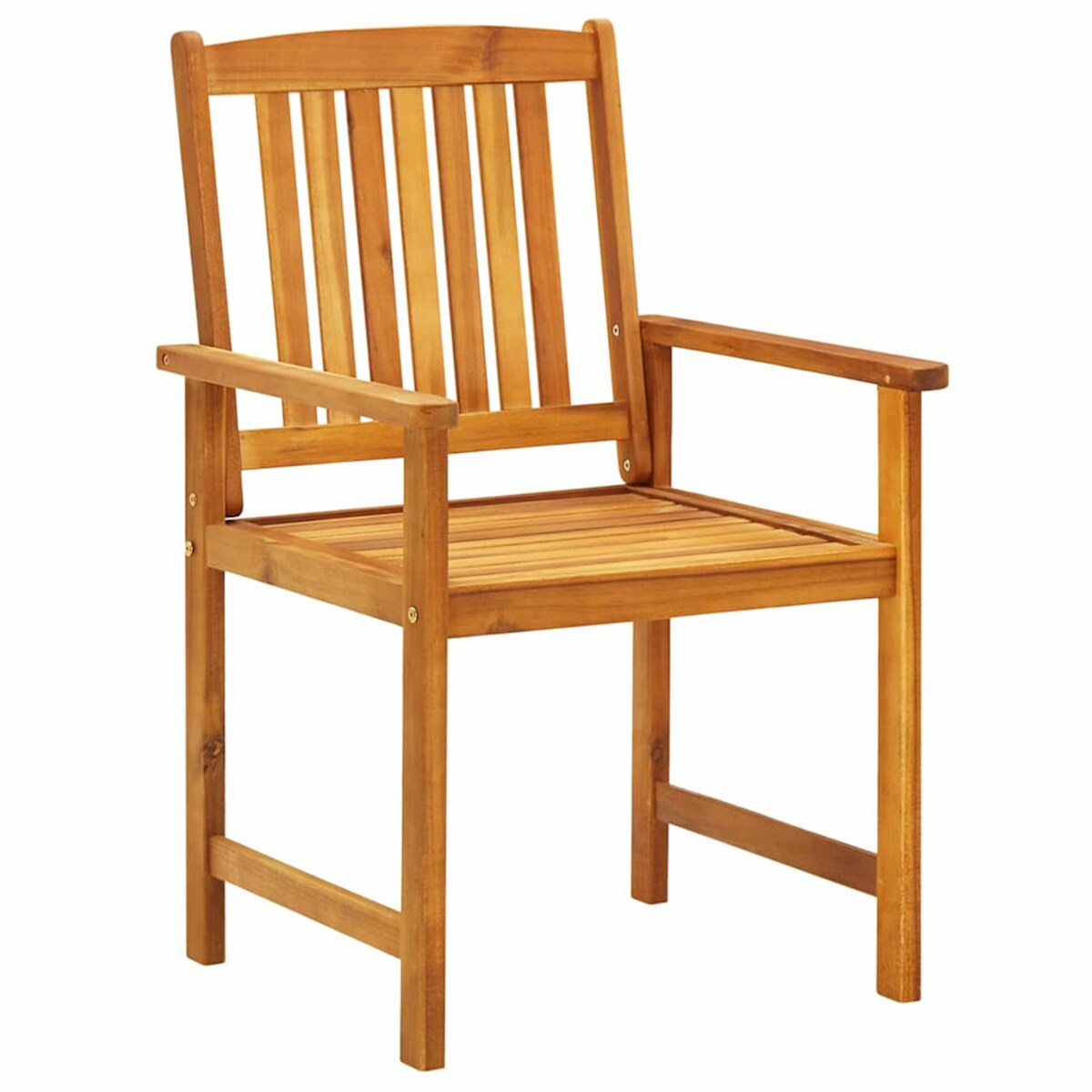 vidaXL Zestaw do jadalni w ogrodzie 3 pcs Brązowy lite drewno akacjowe