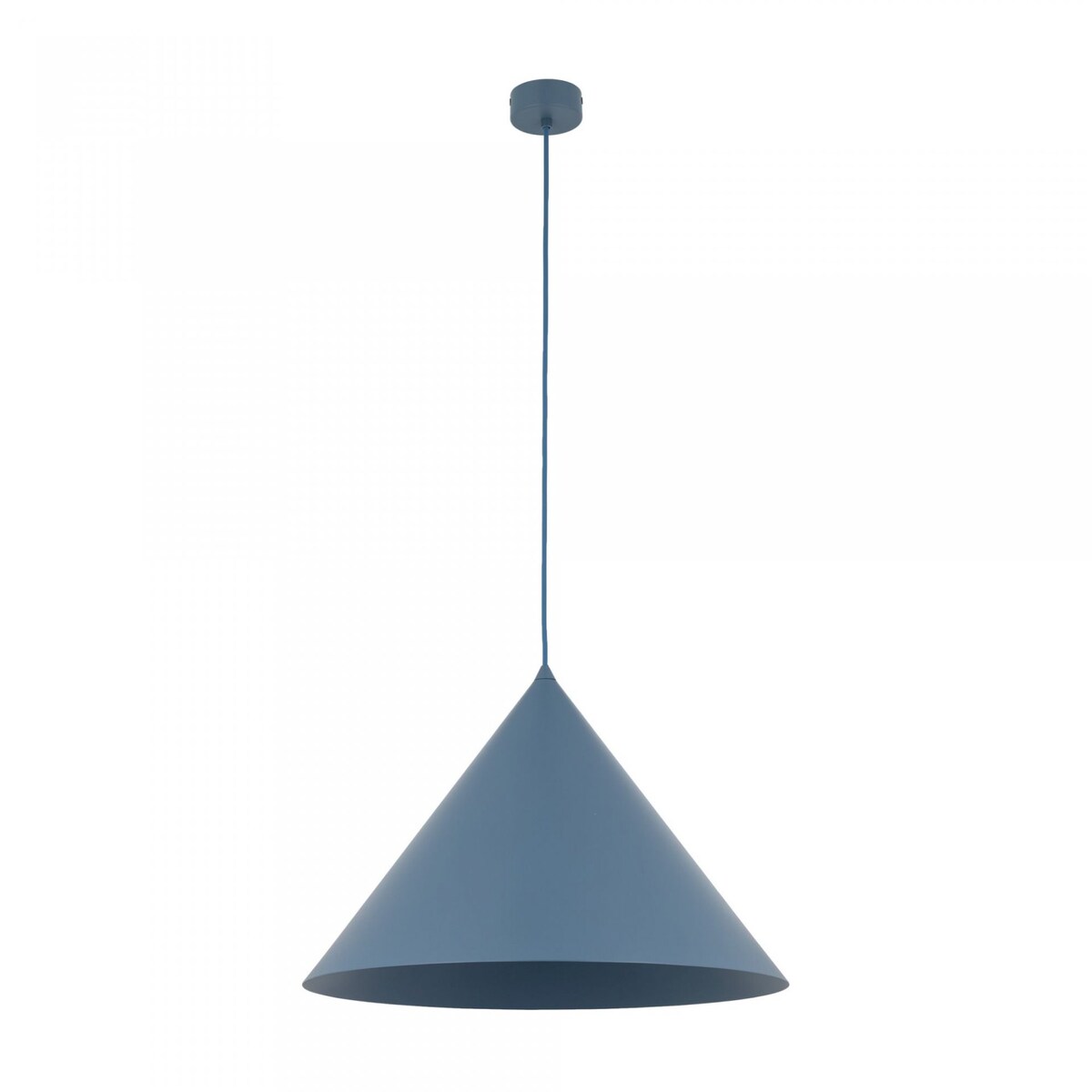 Lampa wisząca TK Lighting CONO XL NAVY 11416, granatowa, loft, E27, regulowana wysokość, 50 cm