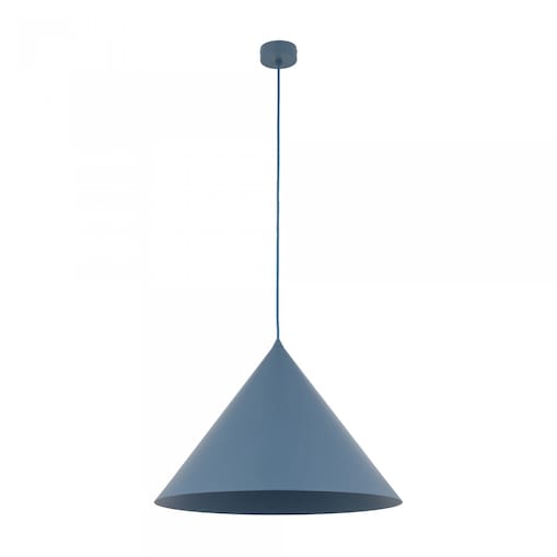 Lampa wisząca TK Lighting CONO XL NAVY 11416, granatowa, loft, E27, regulowana wysokość, 50 cm