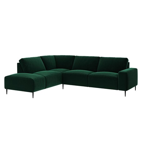 Tendo Sofa narożna - ciemnozielona