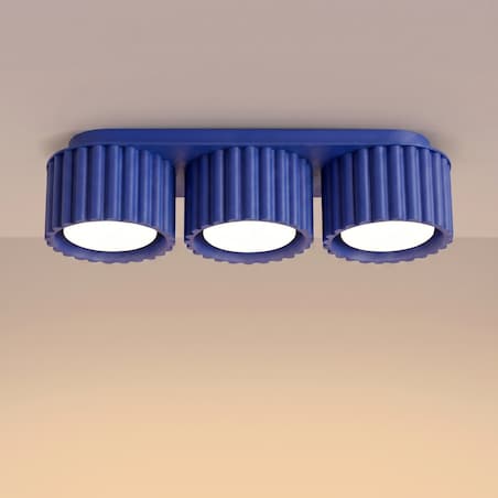 Plafon AURA 3 ultramaryna Gx53
