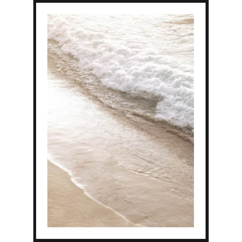 Poster Story, Plakat, Obraz - Biała Plaża, wymiary 21 x 30 cm