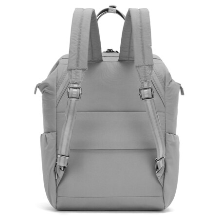 Plecak damski antykradzieżowy Pacsafe Citysafe CX backpack Econyl® - jasnoszary