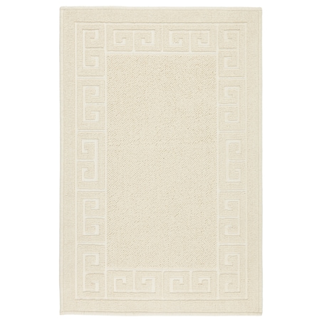 Dywanik łazienkowy Lino 60x90 cm bawełniany grecki beżowy