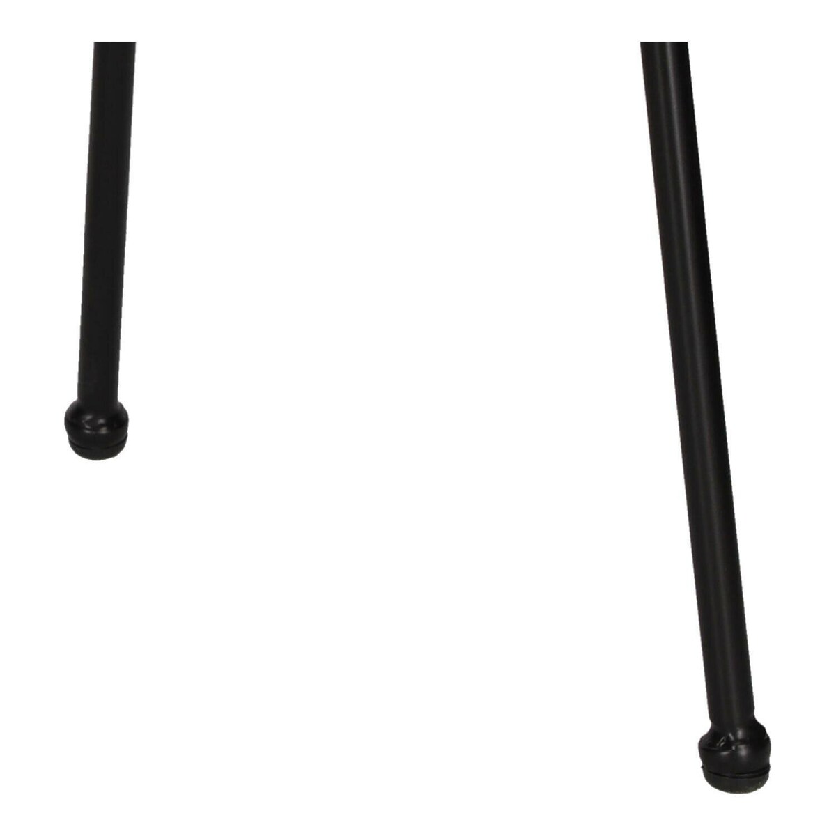 KRZESŁO Surabaya Z TECHNORATTANU czarne stalowe nogi