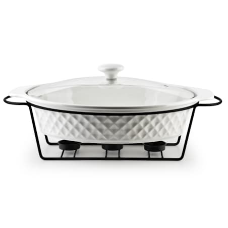 MODERN KITCHEN Naczynie z podgrzewaczem 2,6L 42x28x17,5cm