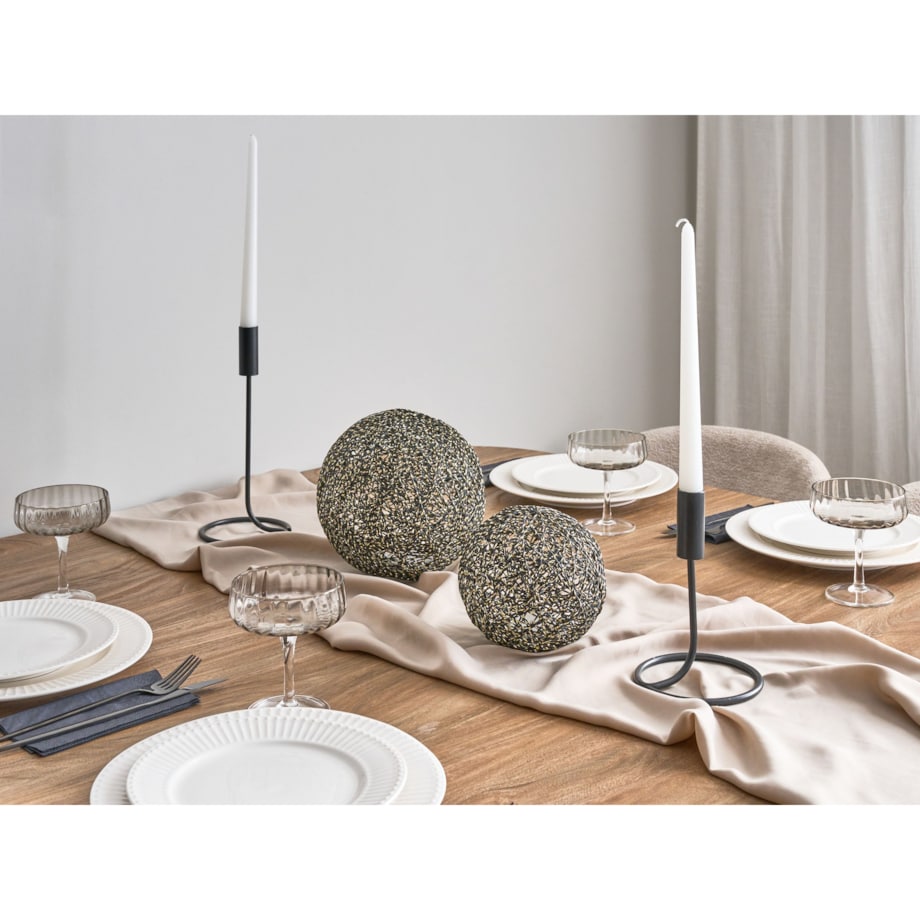 Dekoracja świąteczna BOLMEN Bombka 15/20 cm Czarny