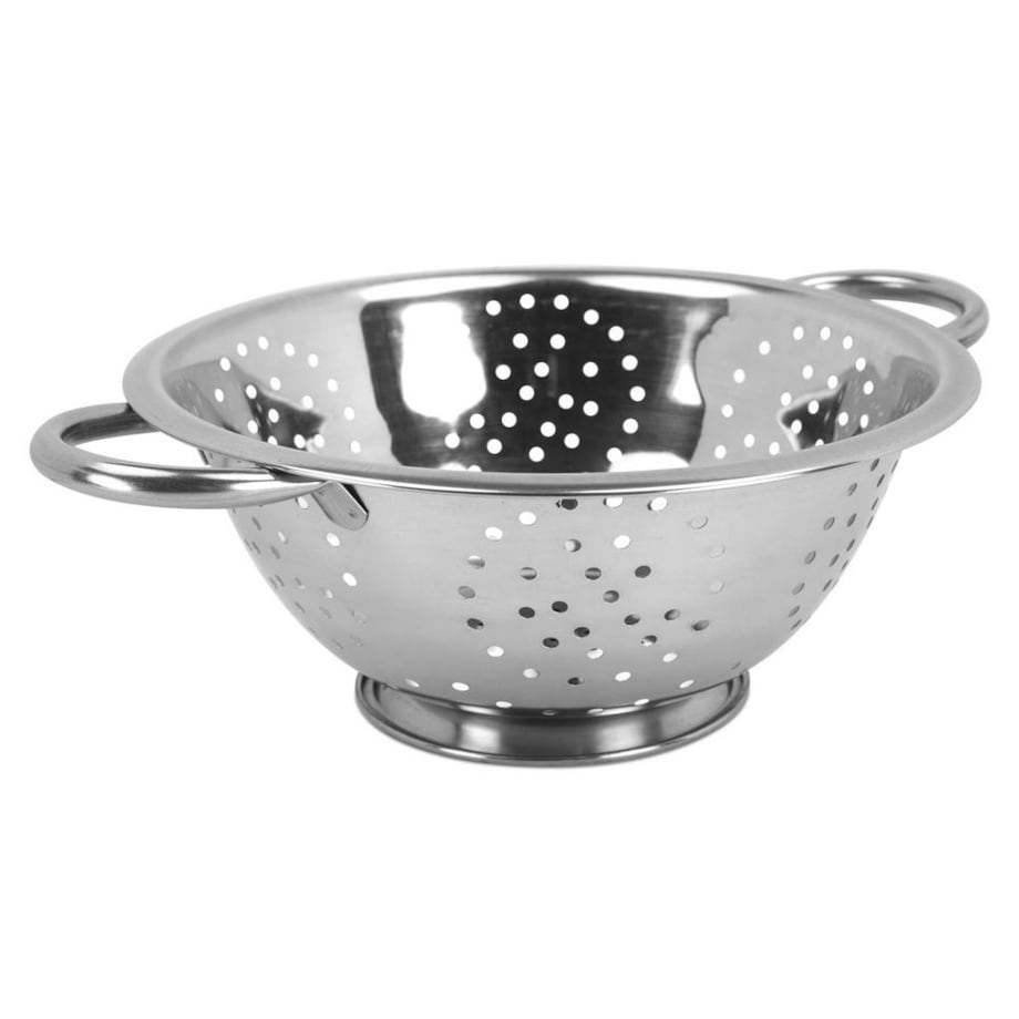 Stalowy durszlak 28cm z uchwytami KINGHOFF