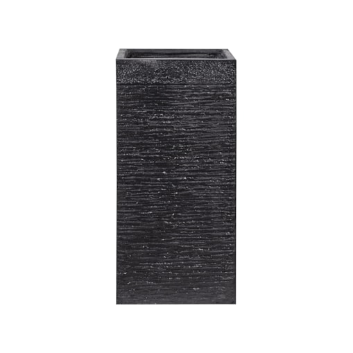 Doniczka 33 x 33 x 70 cm czarna DION
