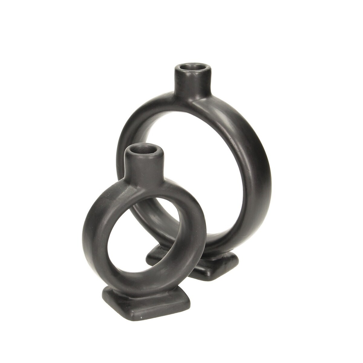 Komplet świeczników Circle, 16 x 6 x 20 cm