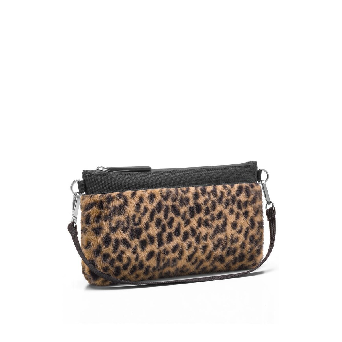 Torba MINI POUCH, leo fake fur