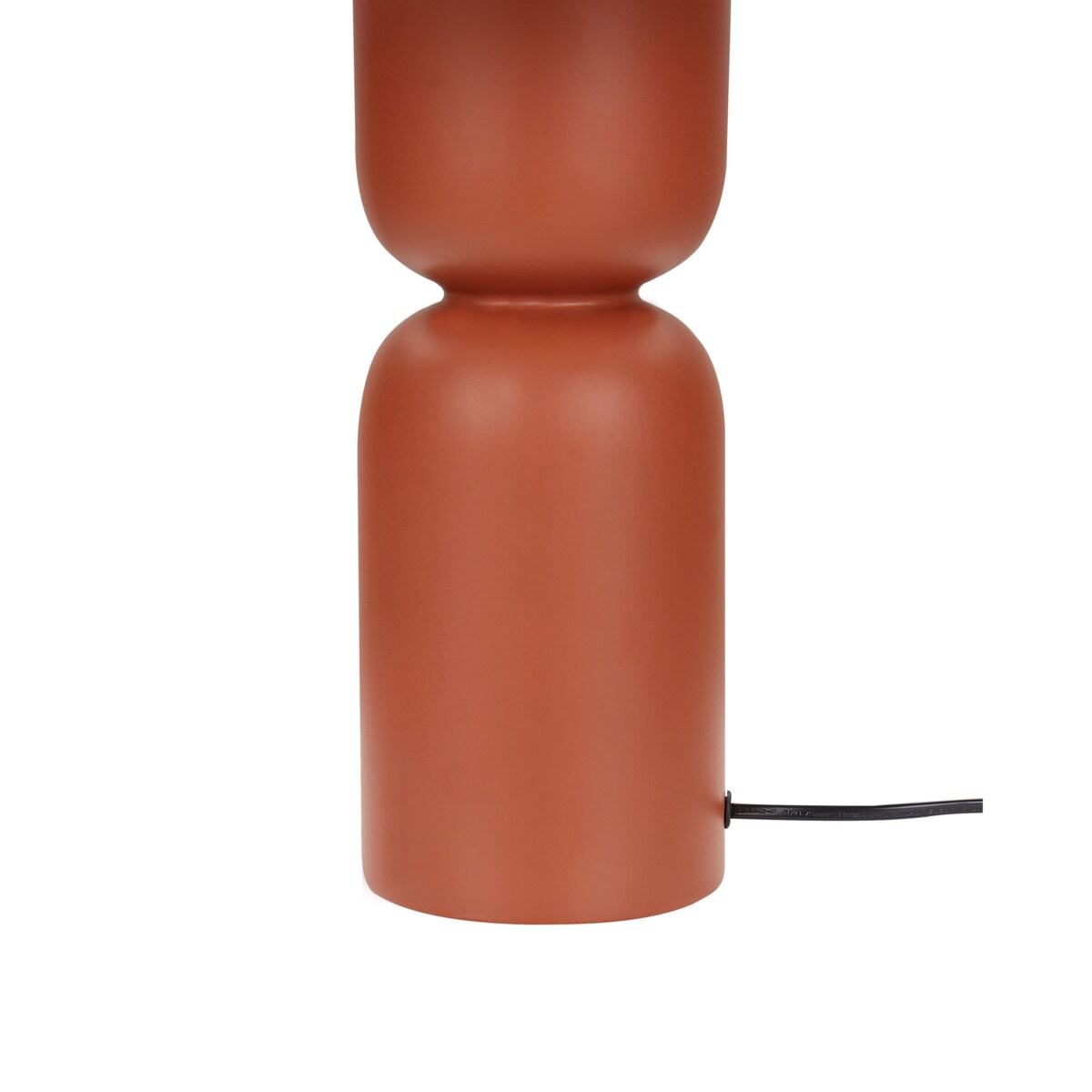 Lampa stołowa rafia czerwona PRESIDIO