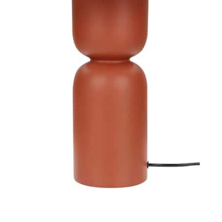 Lampa stołowa rafia czerwona PRESIDIO