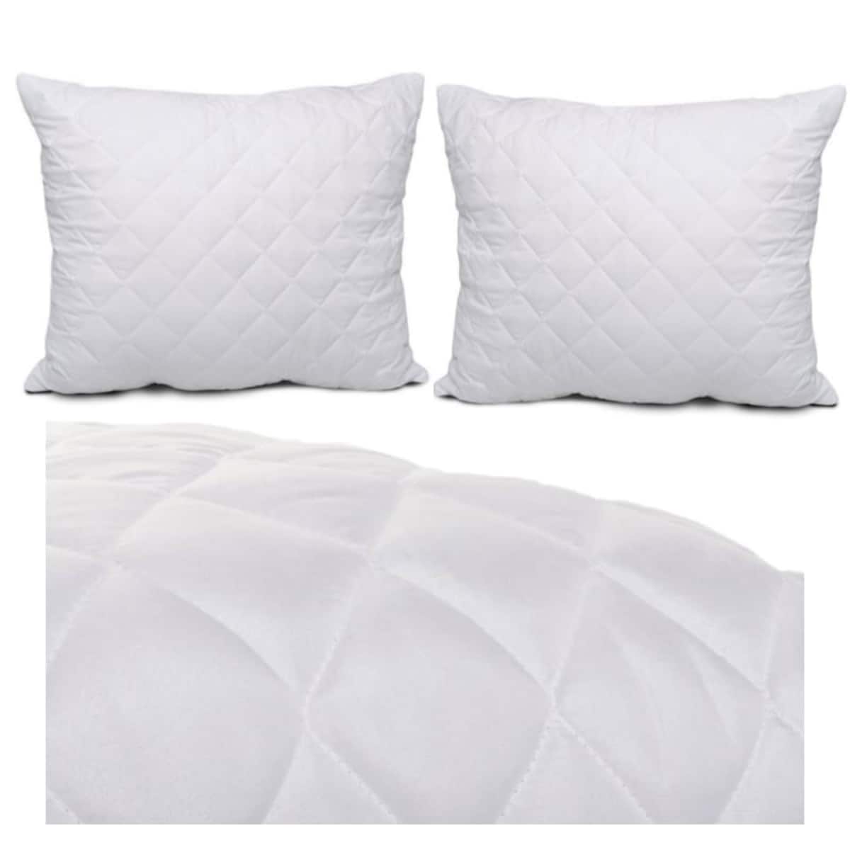 Polska poduszka antyalergiczna 70x80 z zamkiem 2 sztuki