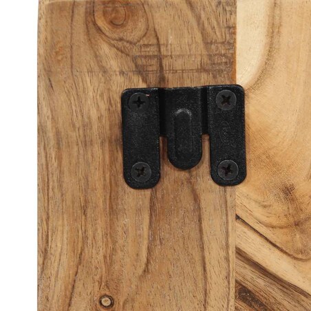 vidaXL Szafka nocna, 50x27x50 cm, lite drewno akacjowe