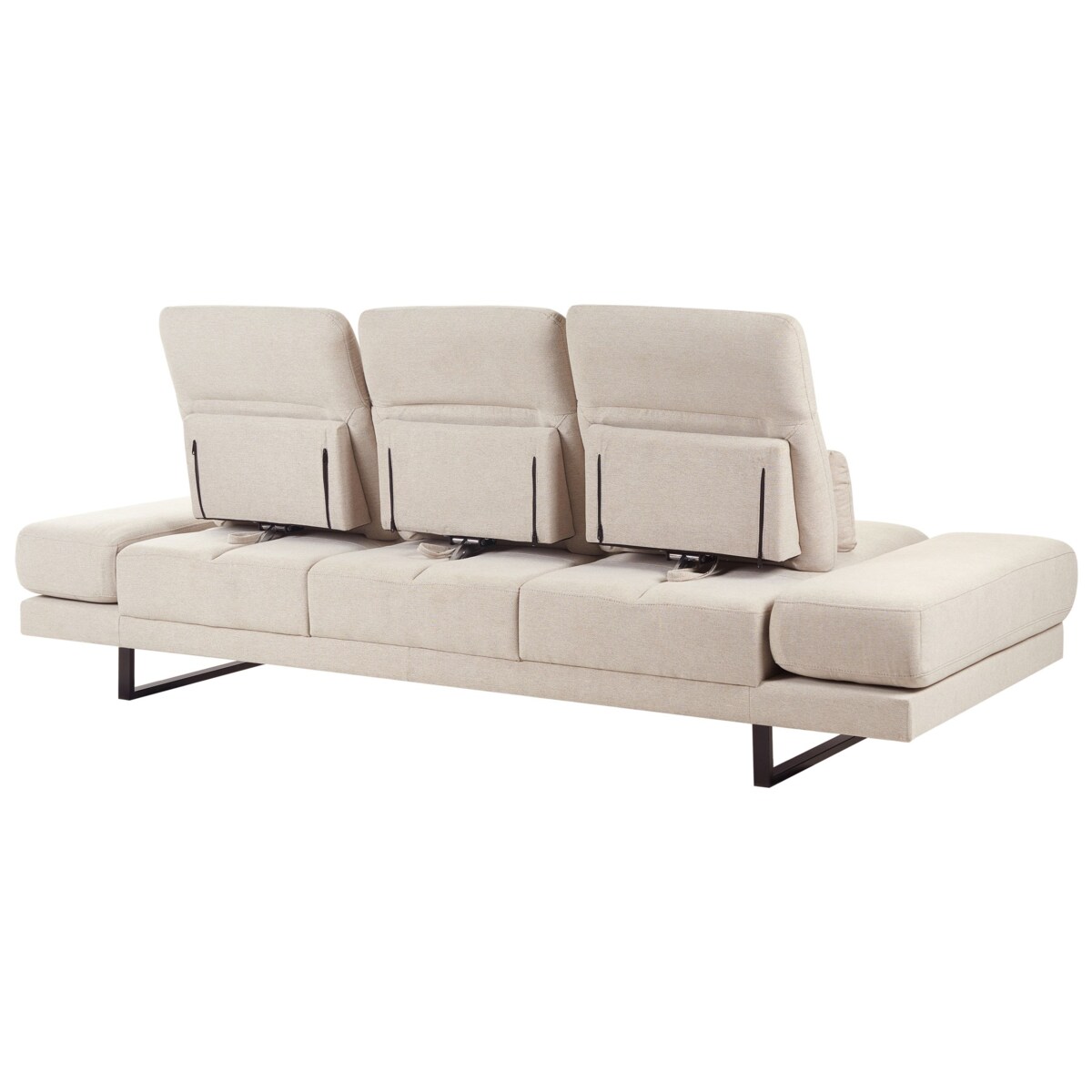 Sofa 3-osobowa beżowa IKAST