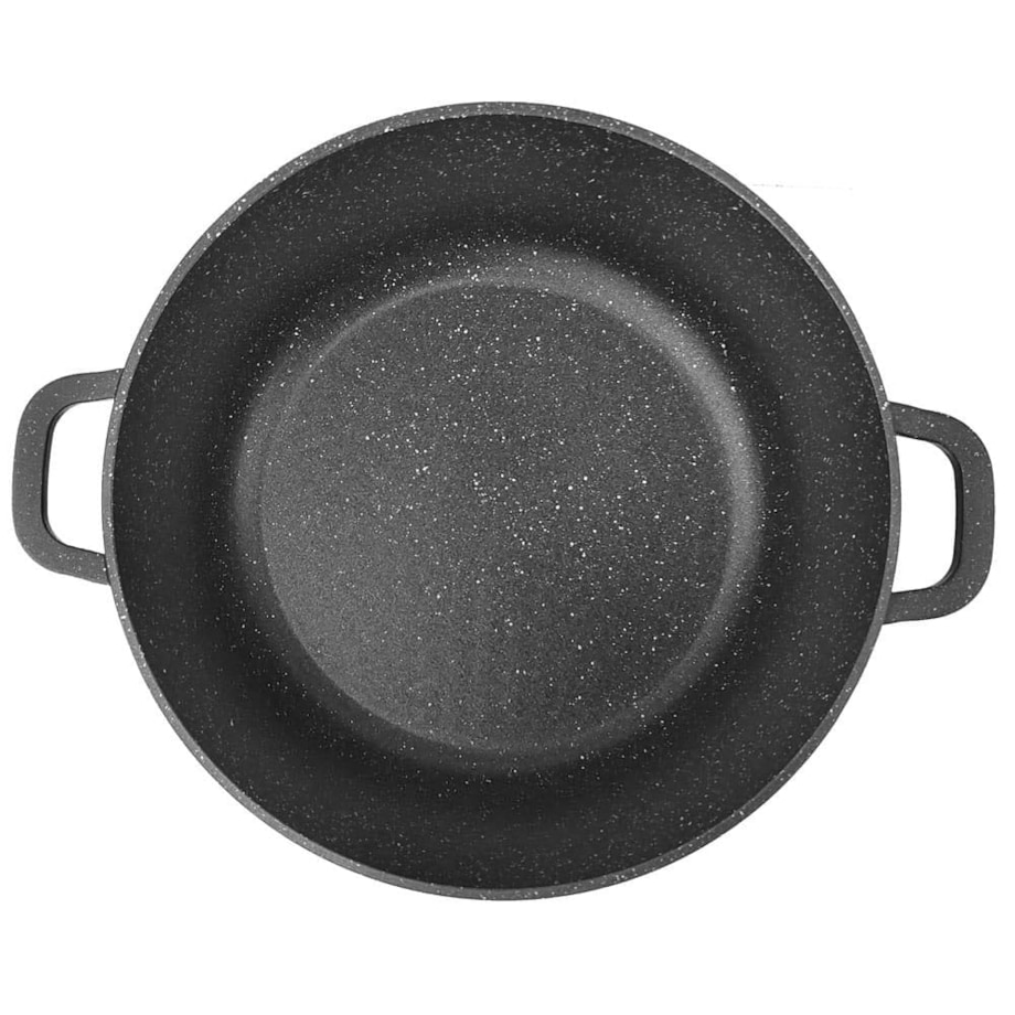 Garnek z powłoką marmurową 10L 28cm indukcja gaz KINGHOFF