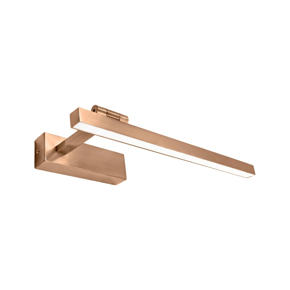 Kinkiet Swe037-1W 40Cm Led Miedź Szczotkowana, Metal, Tworzywo Sztuczne