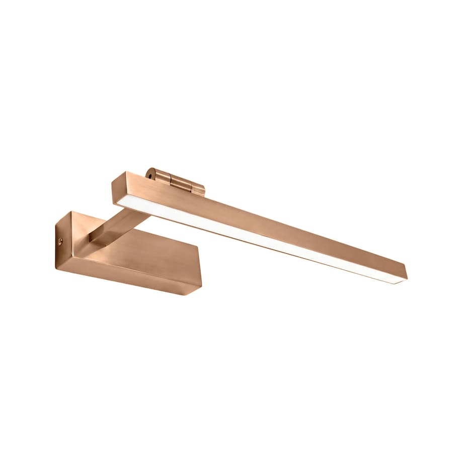 Kinkiet Swe037-1W 40Cm Led Miedź Szczotkowana, Metal, Tworzywo Sztuczne