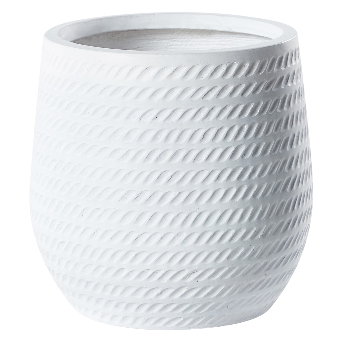 Donica LIVADIA 27 cm Złamana biel