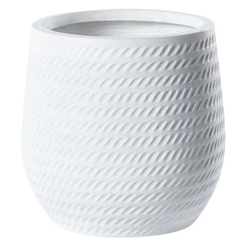 Donica LIVADIA 27 cm Złamana biel