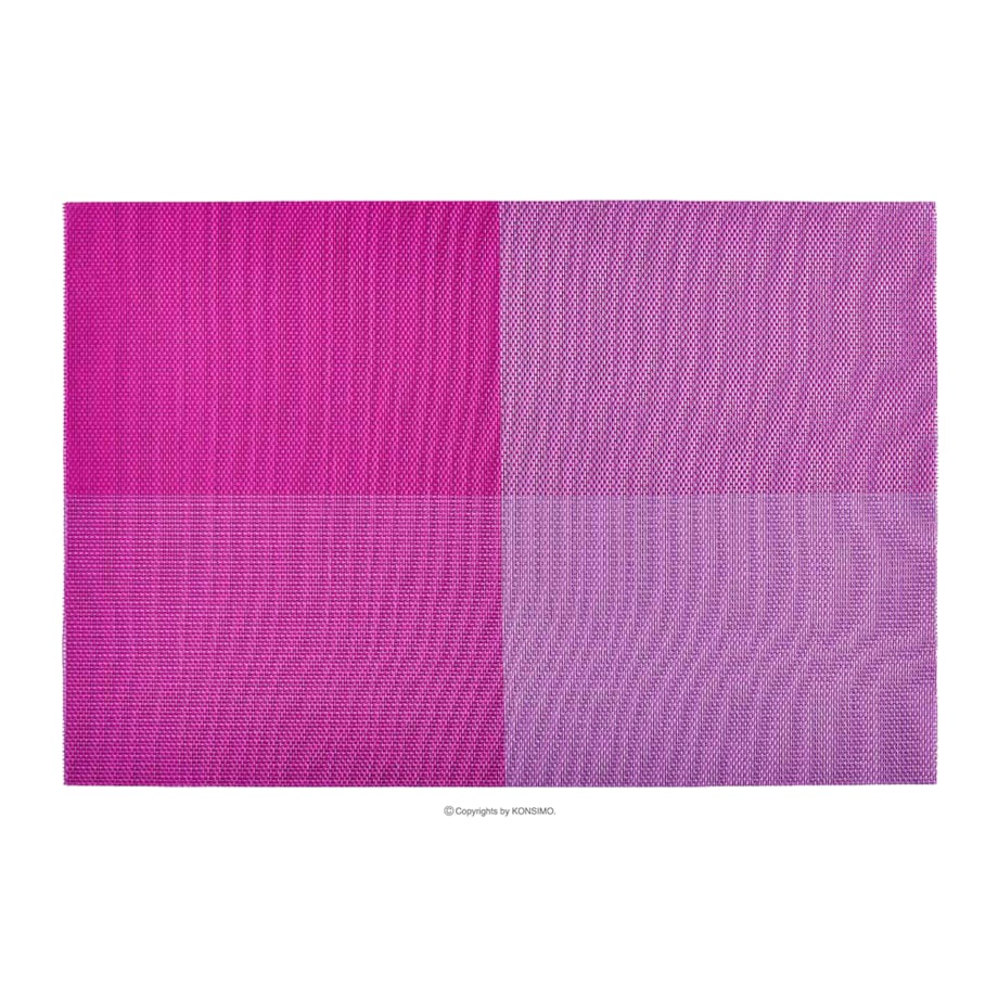 Konsimo LARUS Zestaw podkładek 4szt., rózowy/fioletowy