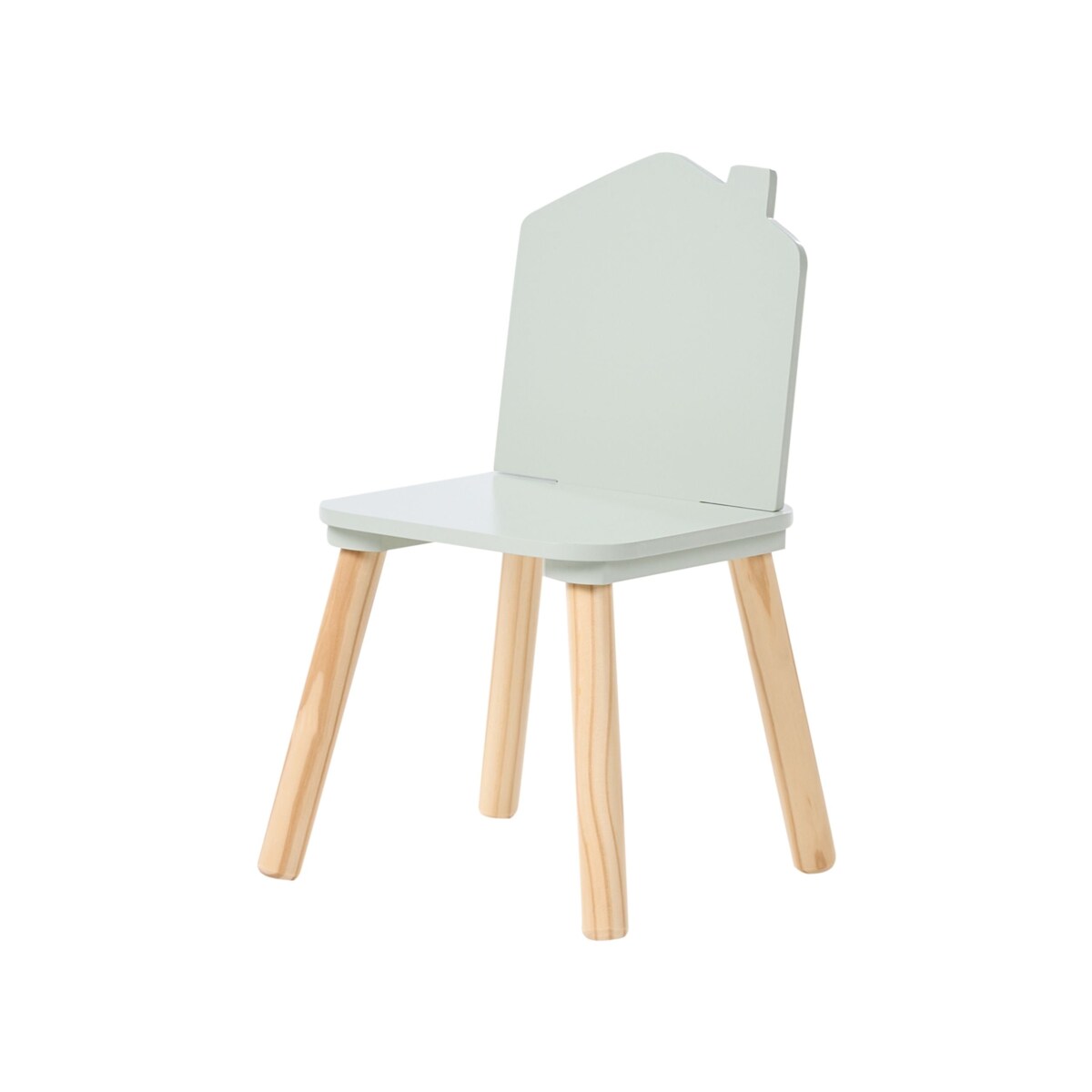 Stół z krzesłami dla dzieci QUILPIE Jasnozielony