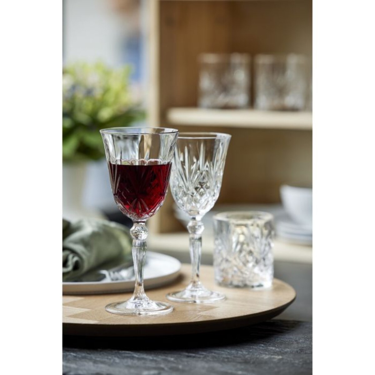 Kieliszki do czerwonego wina ze szkła kryształowego Melodia 270 ml 4 sztuki 916098