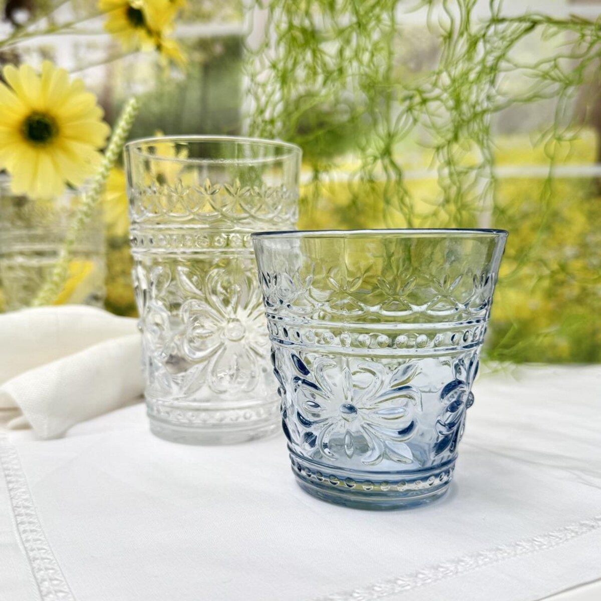 VILLA ITALIA Szklanka niebieska 250 ml FOLLY