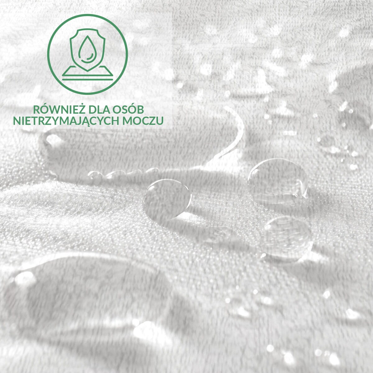 Ochraniacz na materac wodoodporny, rozmiar 160x200 Damson kolor biały