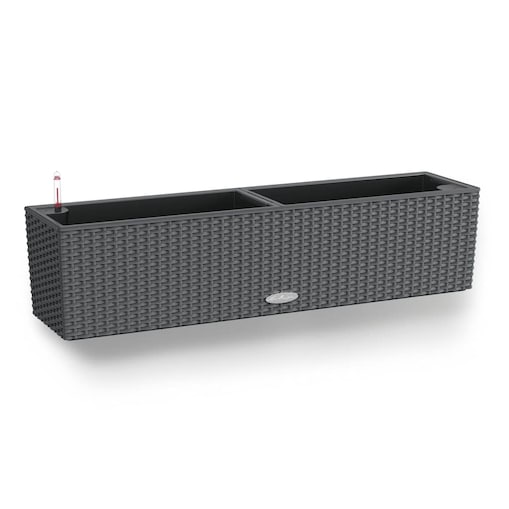 LECHUZA Doniczka BALCONERA Cottage 80 ALL-IN-ONE, kolor granitu