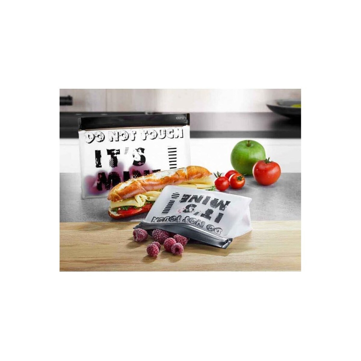 Zipzip 2 Szt Białe Torebki NA Luch Wielorazowe