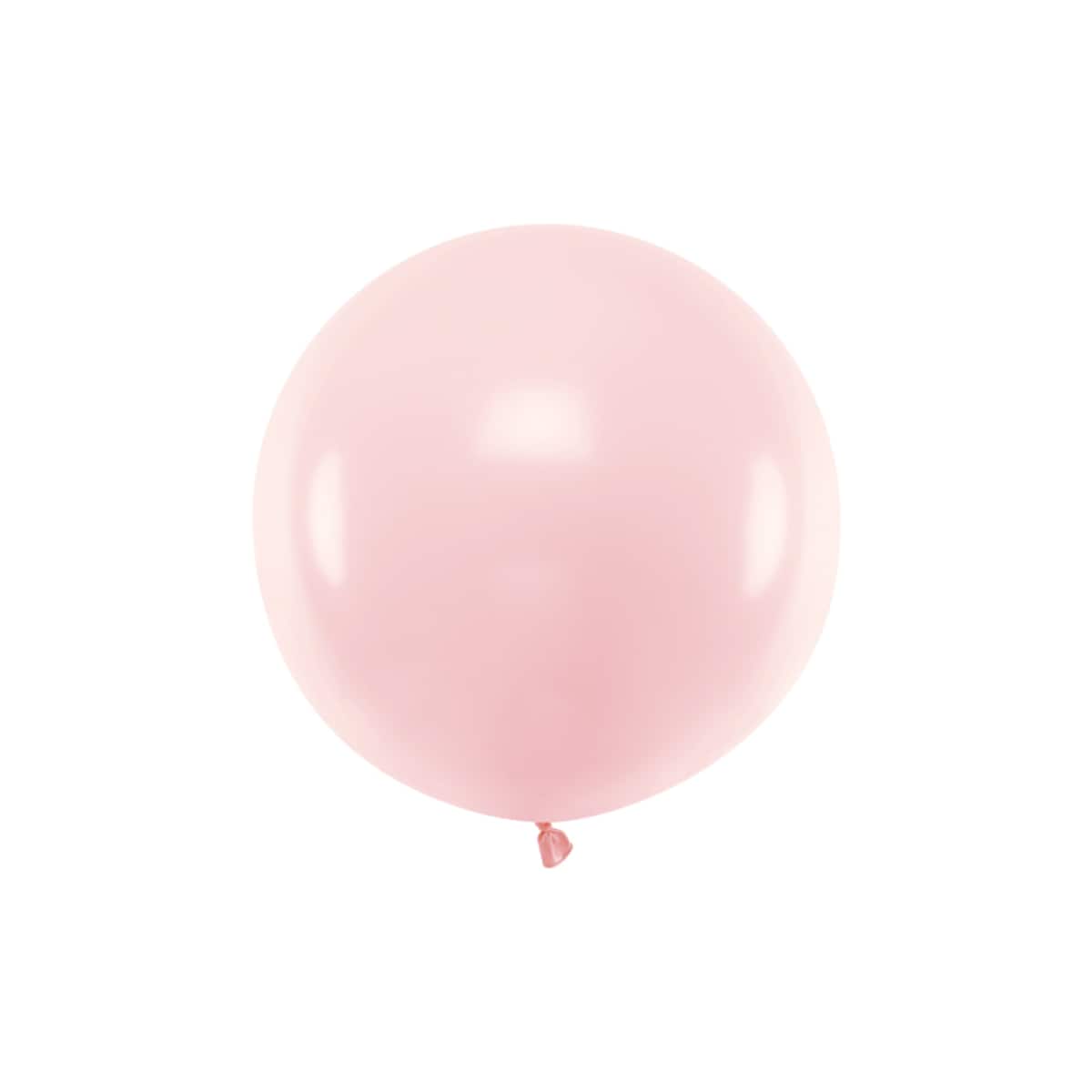 Balon okrągły 60cm, Pastel Pale Pink