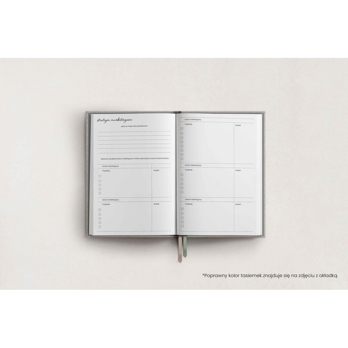 Organizer BIZNESOWY. Navy Sparkle