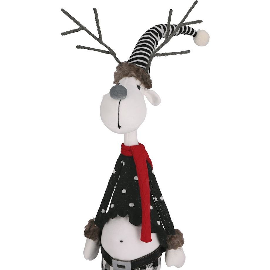 Renifer świąteczny łoś skrzat gnom dekoracja świąteczna