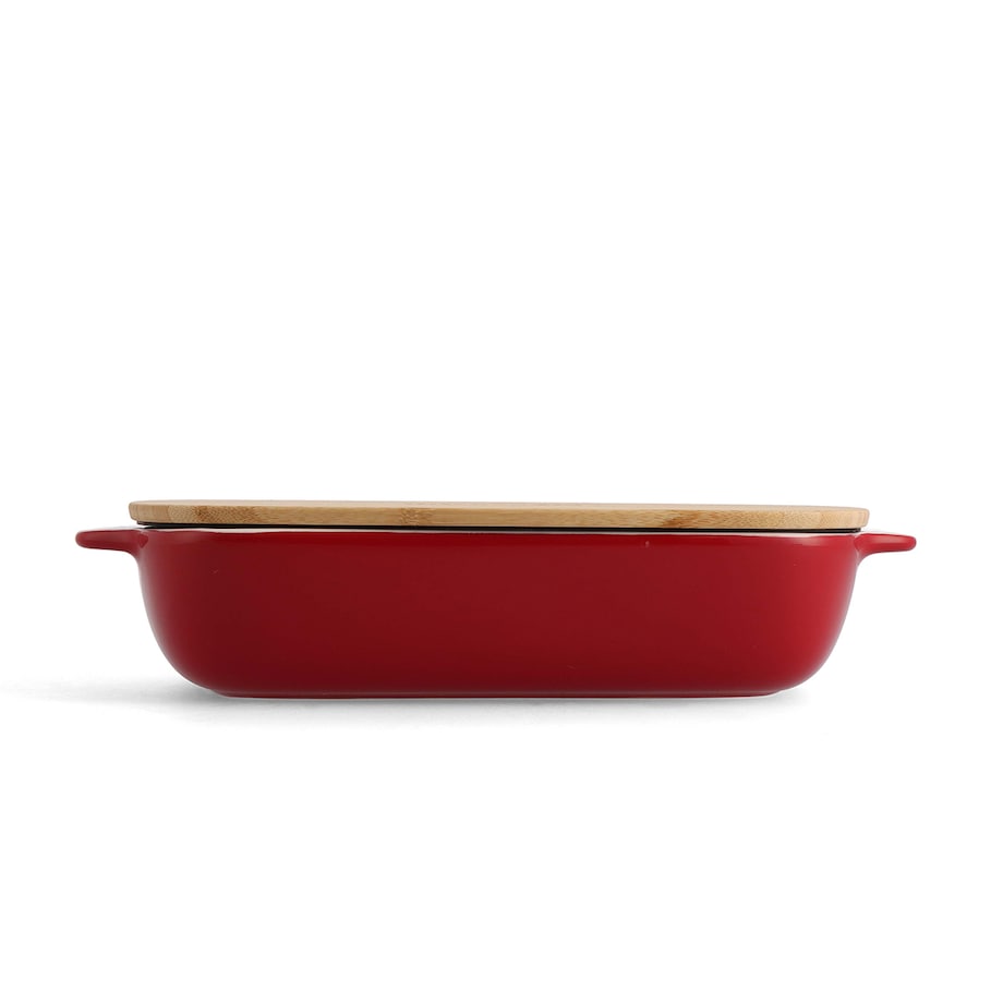 KitchenAid Ceramiczna brytfanna z pokrywką L - Empire Red