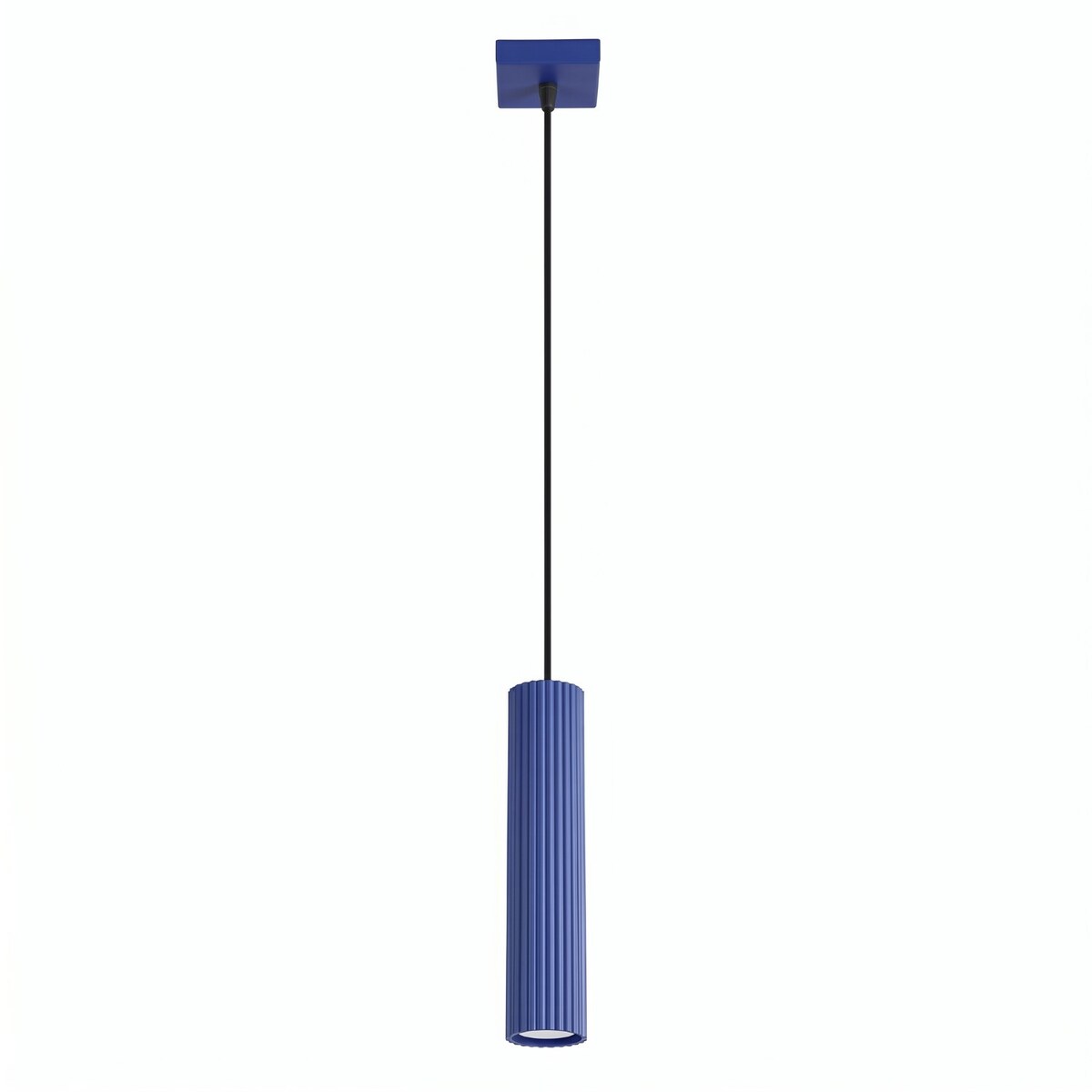 Lampa wisząca KARBON 1 ultramaryna
