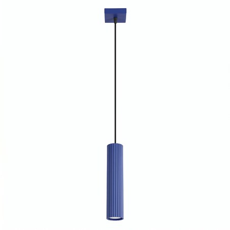 Lampa wisząca KARBON 1 ultramaryna
