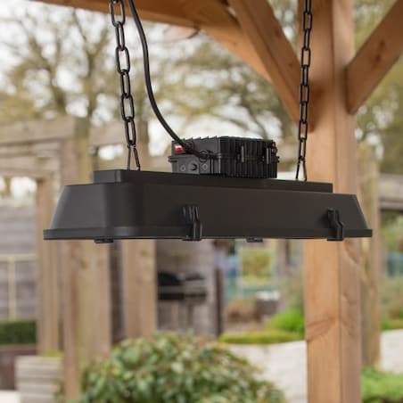 Sunred Grzejnik tarasowy wiszący Royal Diamond Dark różowe złoto 2500W