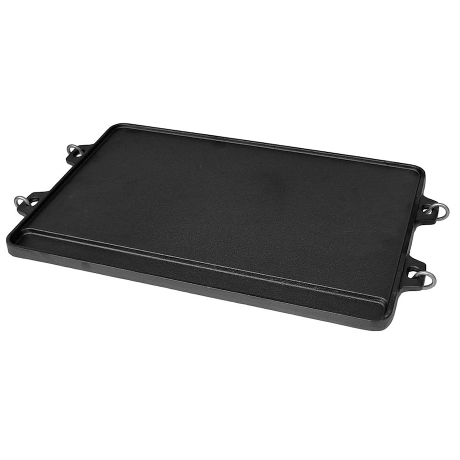 Krisberg żeliwna płyta grillowa 44 x 24cm dwustronna KS2643