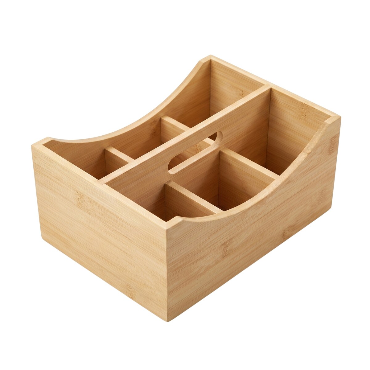 Organizer biurkowy bambusowy, 25 x 18 x 12 cm