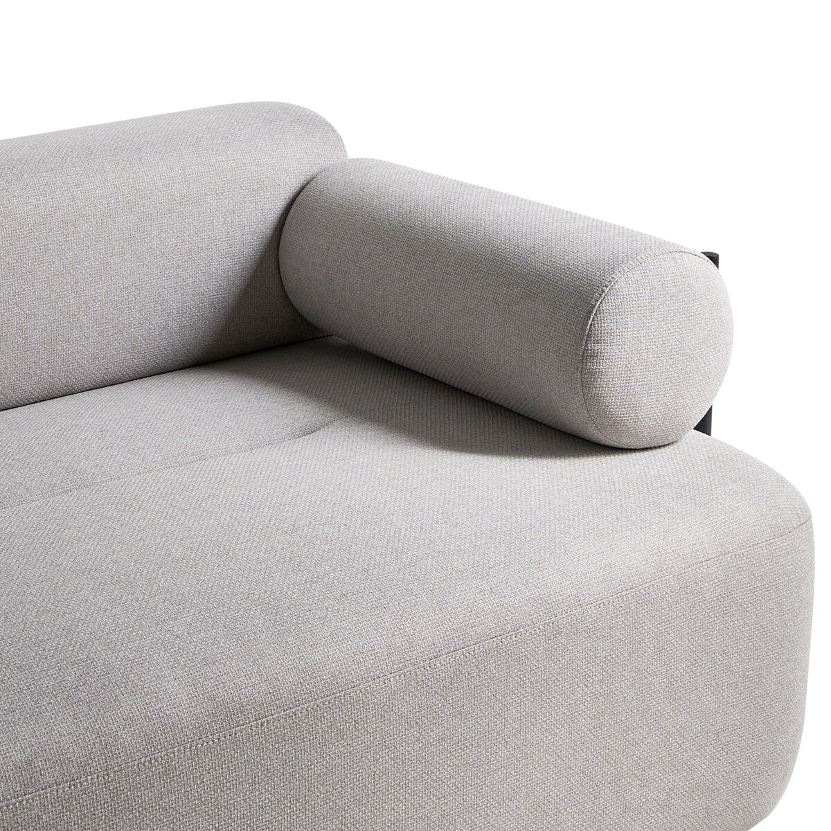 Sofa dla 2 osób ELVA Jasnoszary