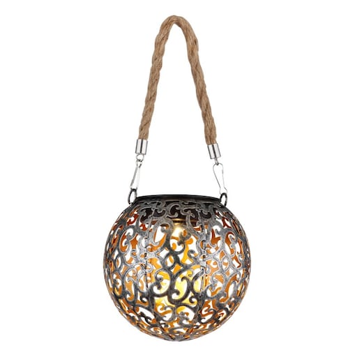 Lampa solarna LED Globo SOLAR 36744 0,06W wisząca IP44 3000K do ogrodu i tarasu