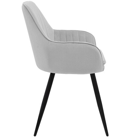 Krzesło tapicerowane do salonu jadalni welurowe pikowane