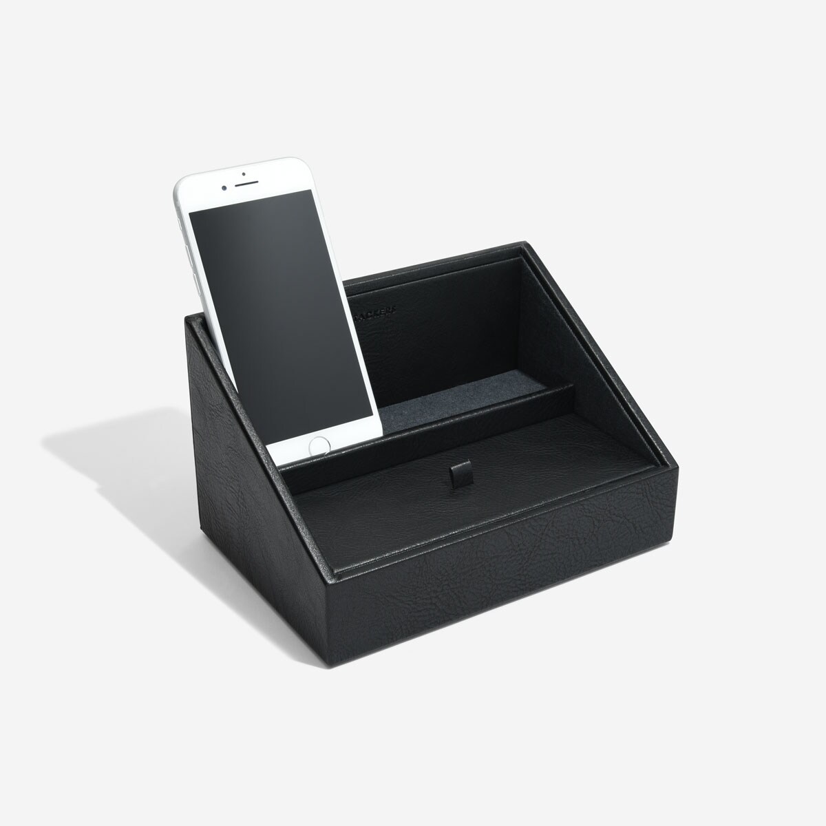 Stacja dokująca i pudełko na biżuterię Stackers czarne