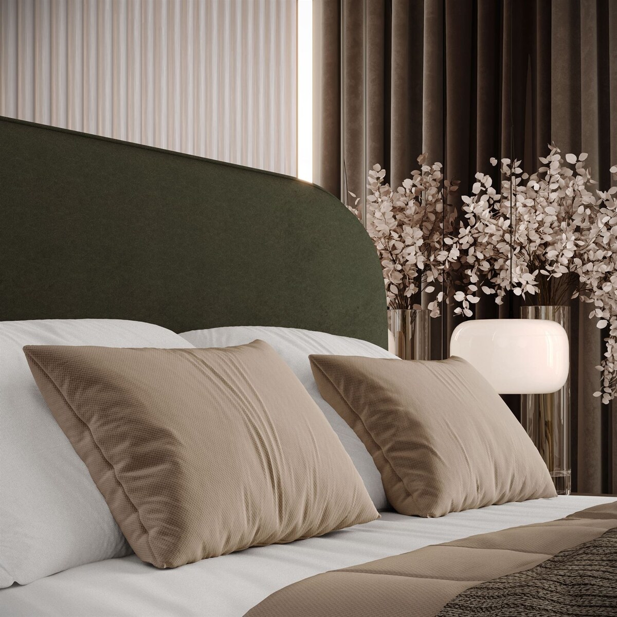 Łóżko tapicerowane OLIMPIA, pojemnik na pościel, s34, 180x200, Castel 39