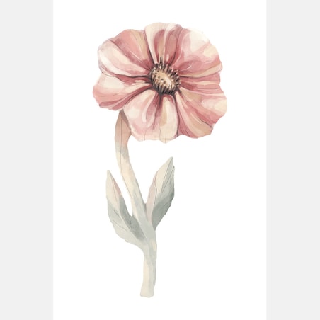 Plakat dla dzieci Kwiat 1 30x40