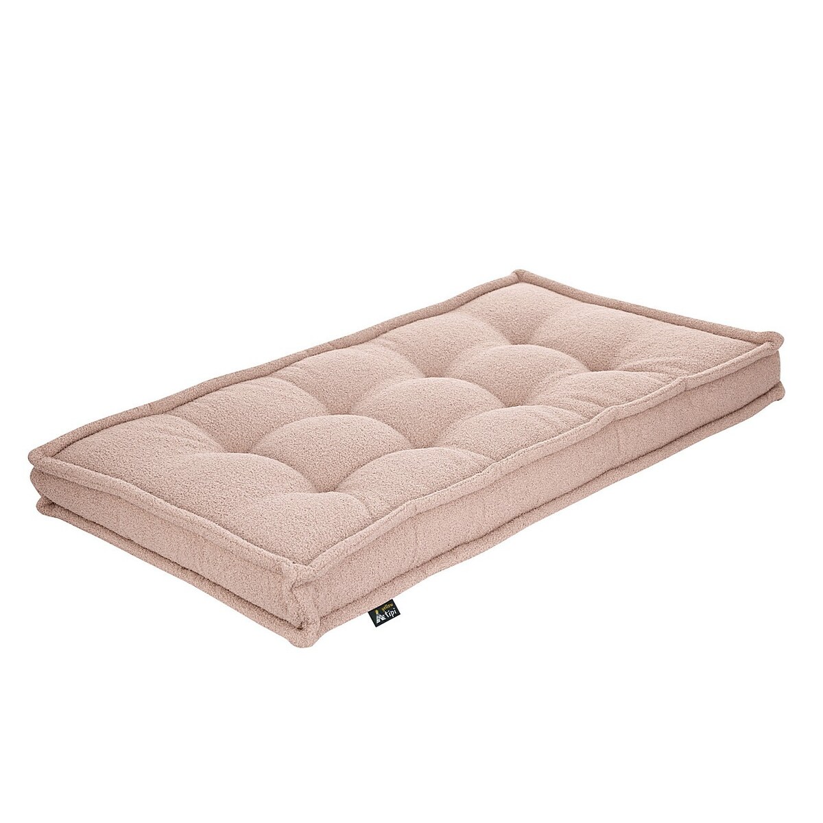 Materac francuski, różowy, 120x60x10cm, Boucle